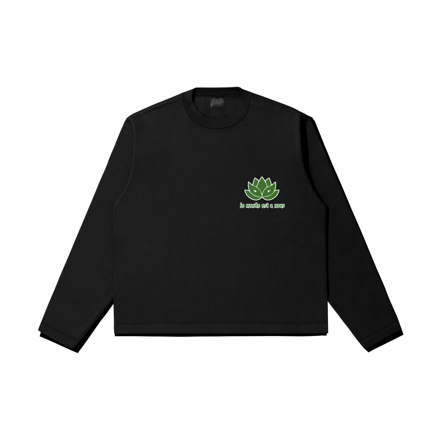 PICK-UP ONLY: PERFECT TIMING JORDAN LS TEE - BLACK