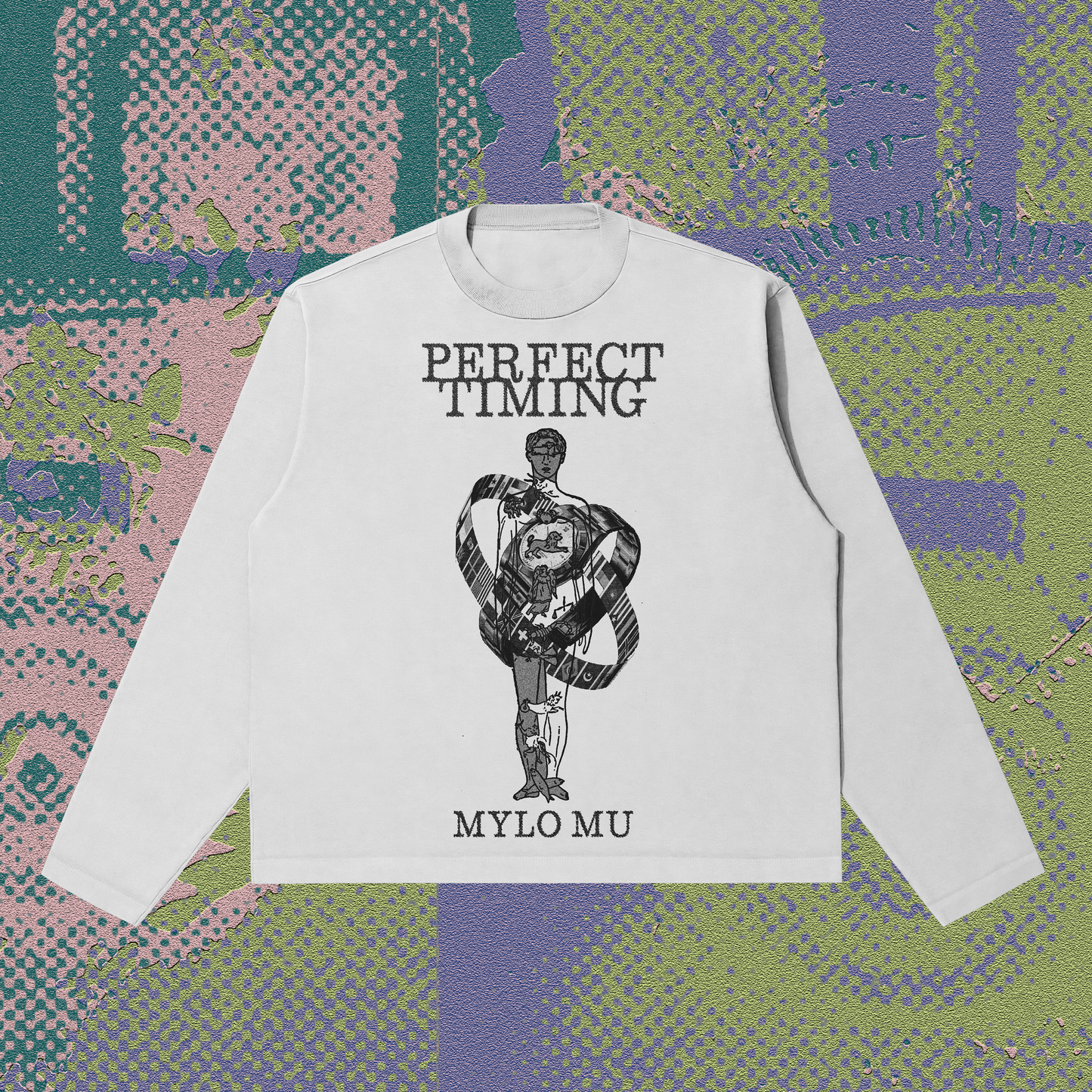 PERFECT TIMING PREMIUM LS TEE - WHITE