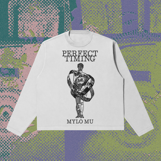 PERFECT TIMING PREMIUM LS TEE - WHITE