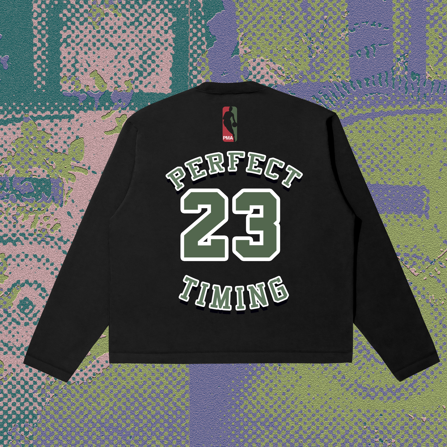 PICK-UP ONLY: PERFECT TIMING JORDAN LS TEE - BLACK