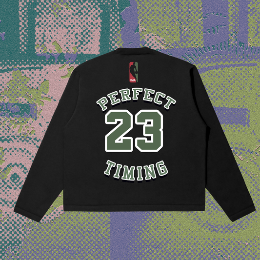 PICK-UP ONLY: PERFECT TIMING JORDAN LS TEE - BLACK