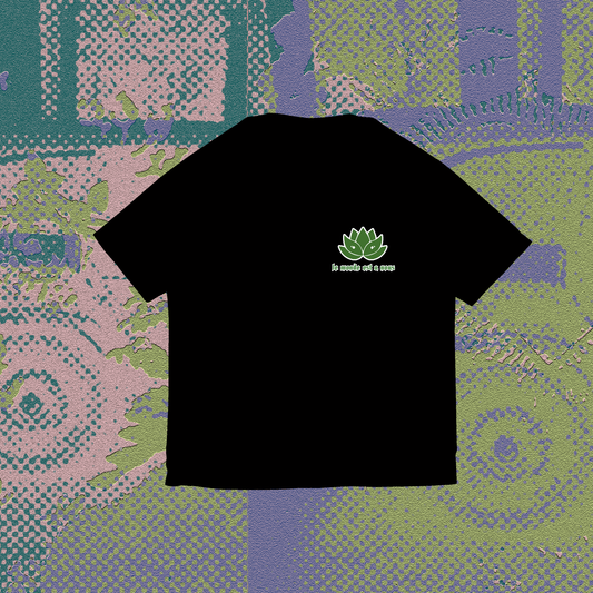 PERFECT TIMING LOTUS SS TEE - BLACK